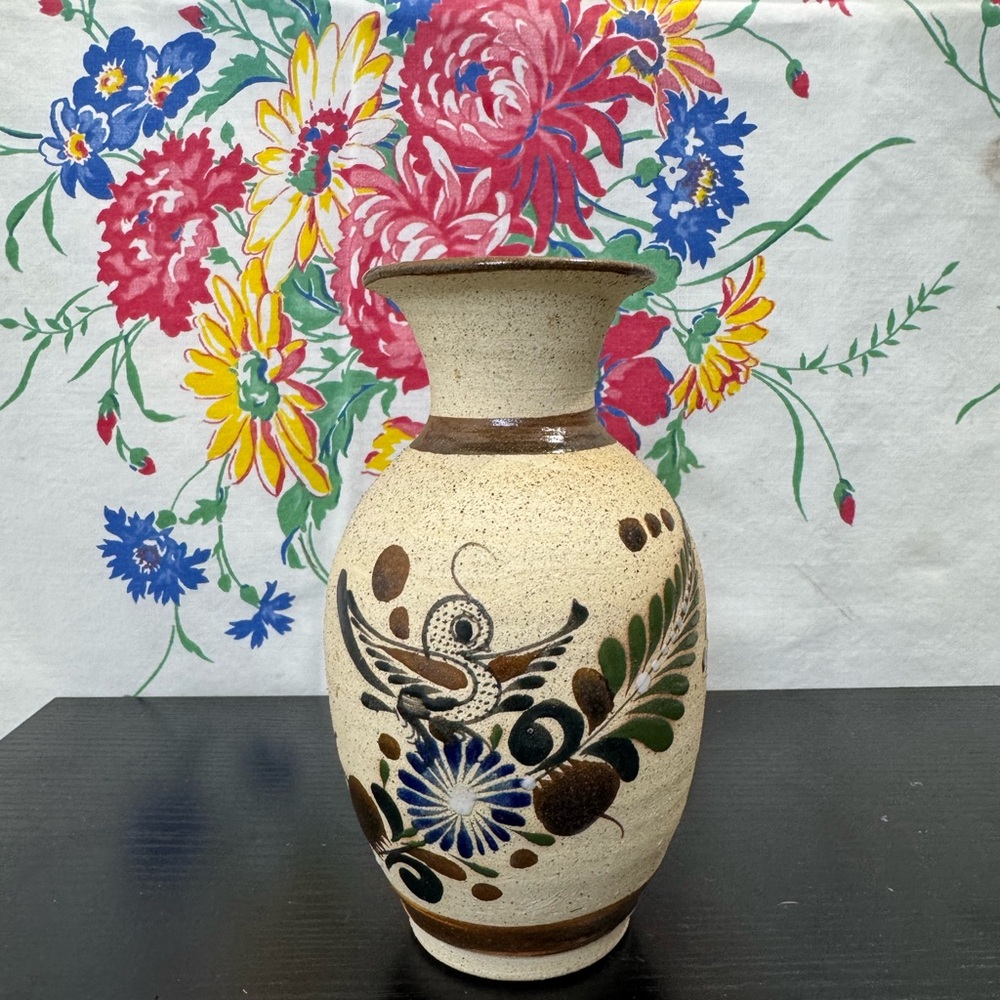 Mexican Tonala Pottert Vase
